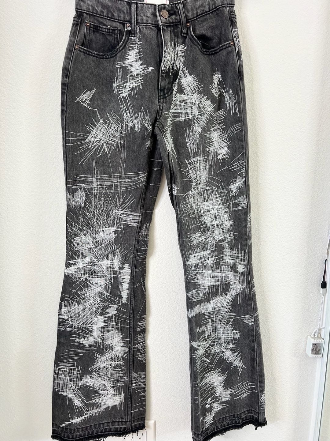 BDG 90's Bootcut Embroidered Scribble Jeans 3