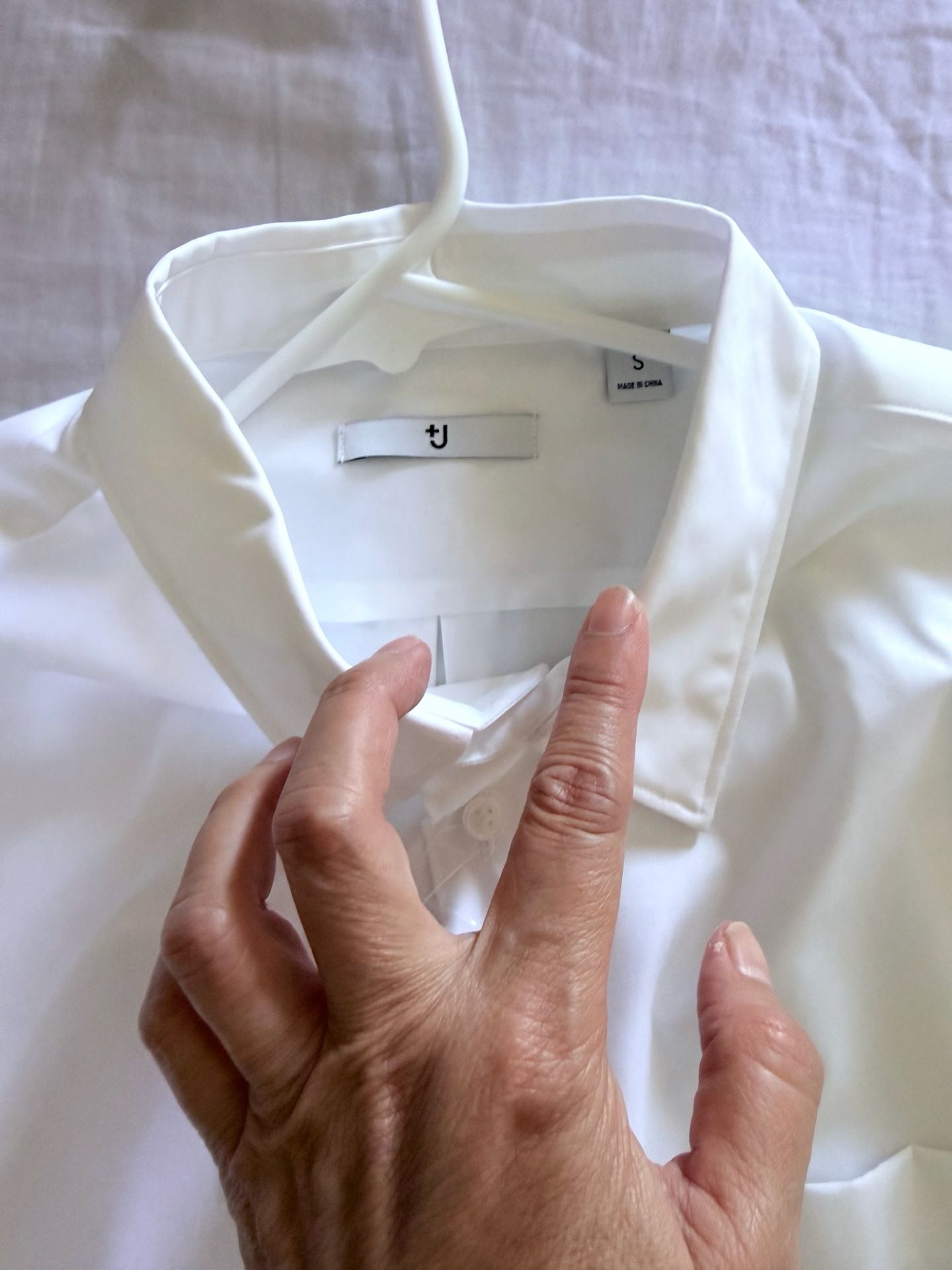 NWT Uniqlo +J Jil Sander Deadstock Supima Cotton Dress Shirt White Small 4