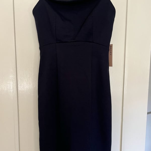 Bailey 44 Zori Ponte Midi Dress in Black