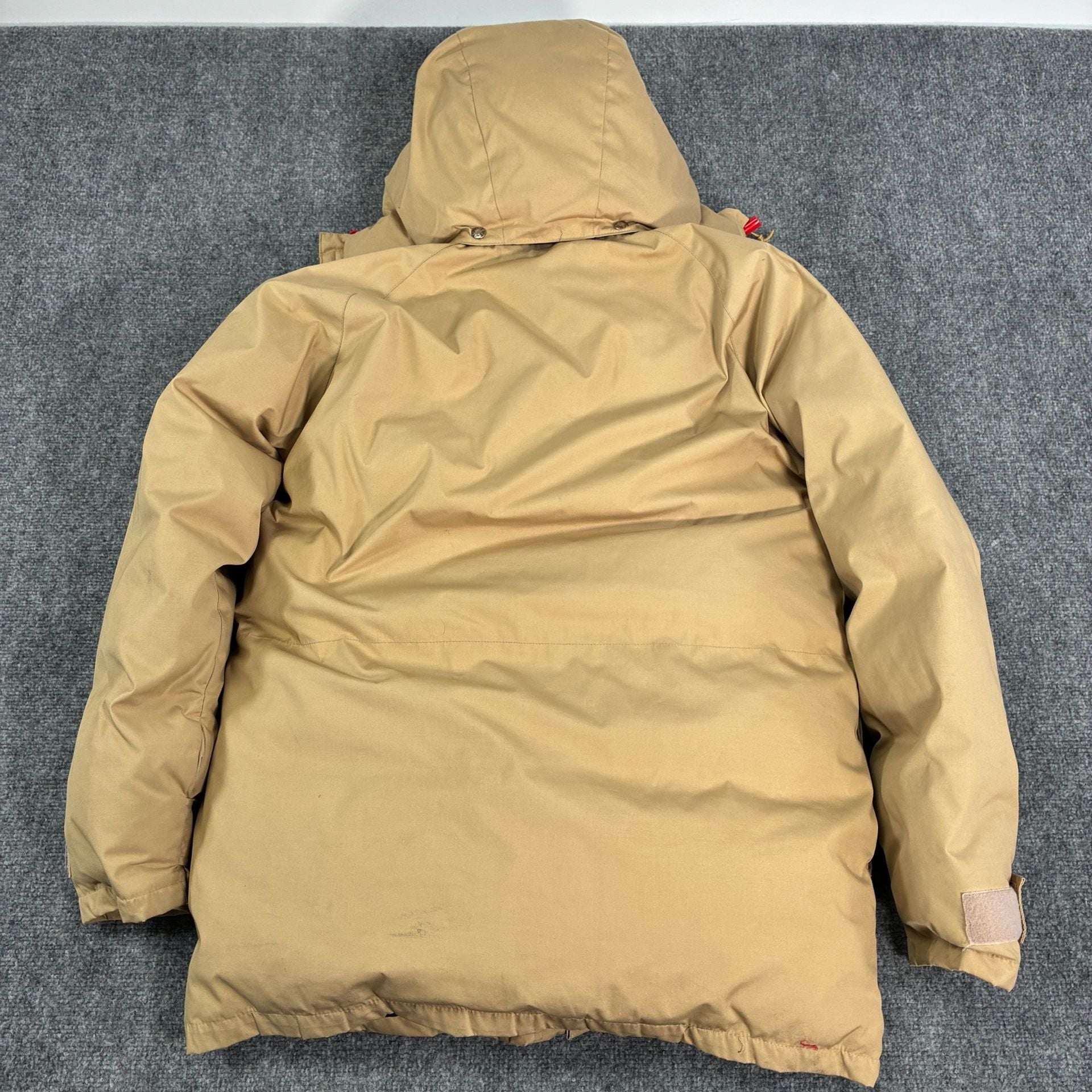 VTG 1980s THE NORTH FACE Mens Size Large Goose Down Sierra Jacket Coat Khaki 3