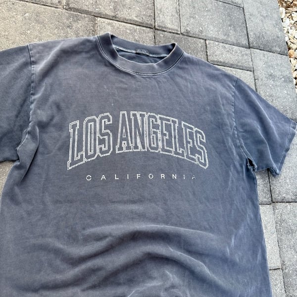 Vintage John Gilt Los Angeles California Graphic T-Shirt OS