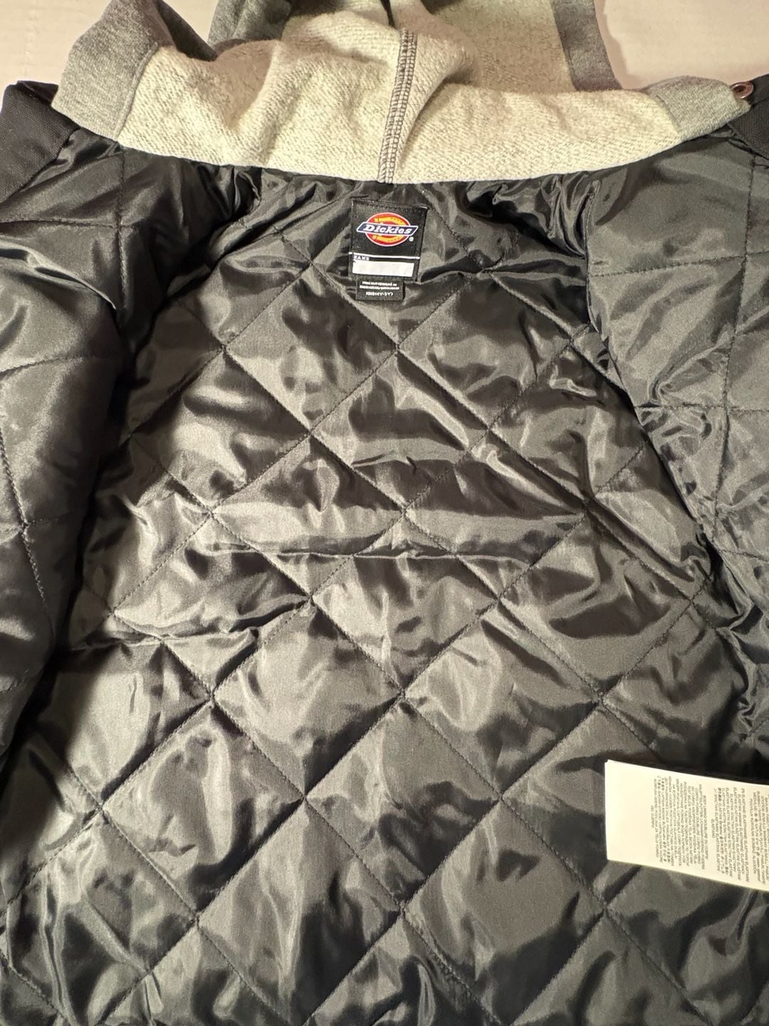 Dickies Boy’s Duck Hooded Shirt Jacket -black 4