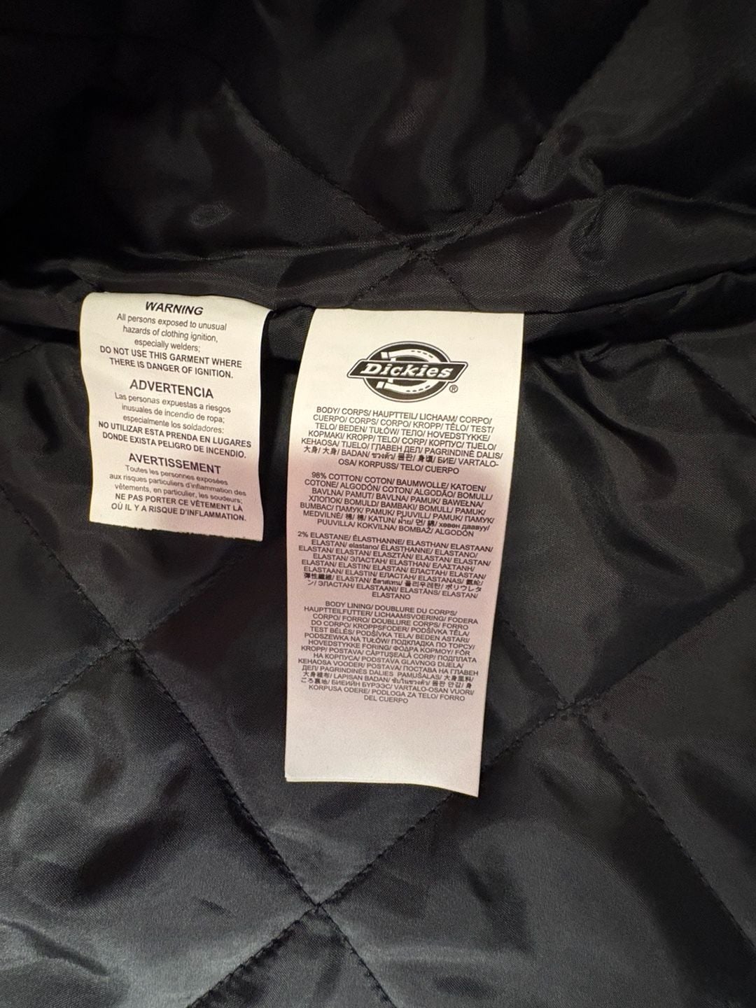 Dickies Boy’s Duck Hooded Shirt Jacket -black 6