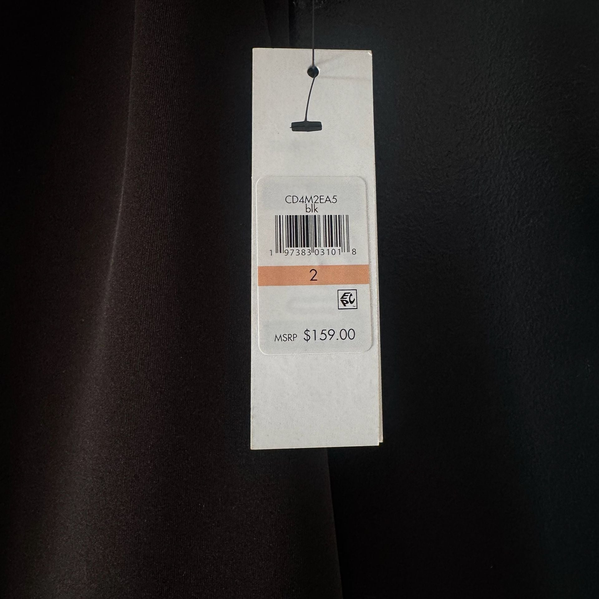 Calvin Klein Crystal Embellished Neck and Cuff A-Line Mini Dress - Size: 2 4