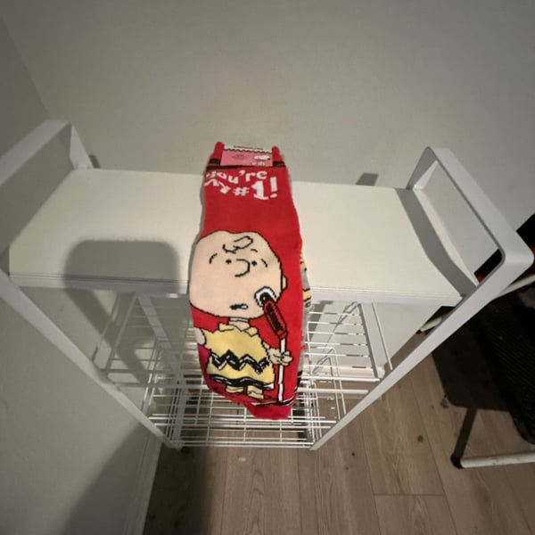 Peanuts Charlie Brown 'You're My #1' Novelty Crew Socks