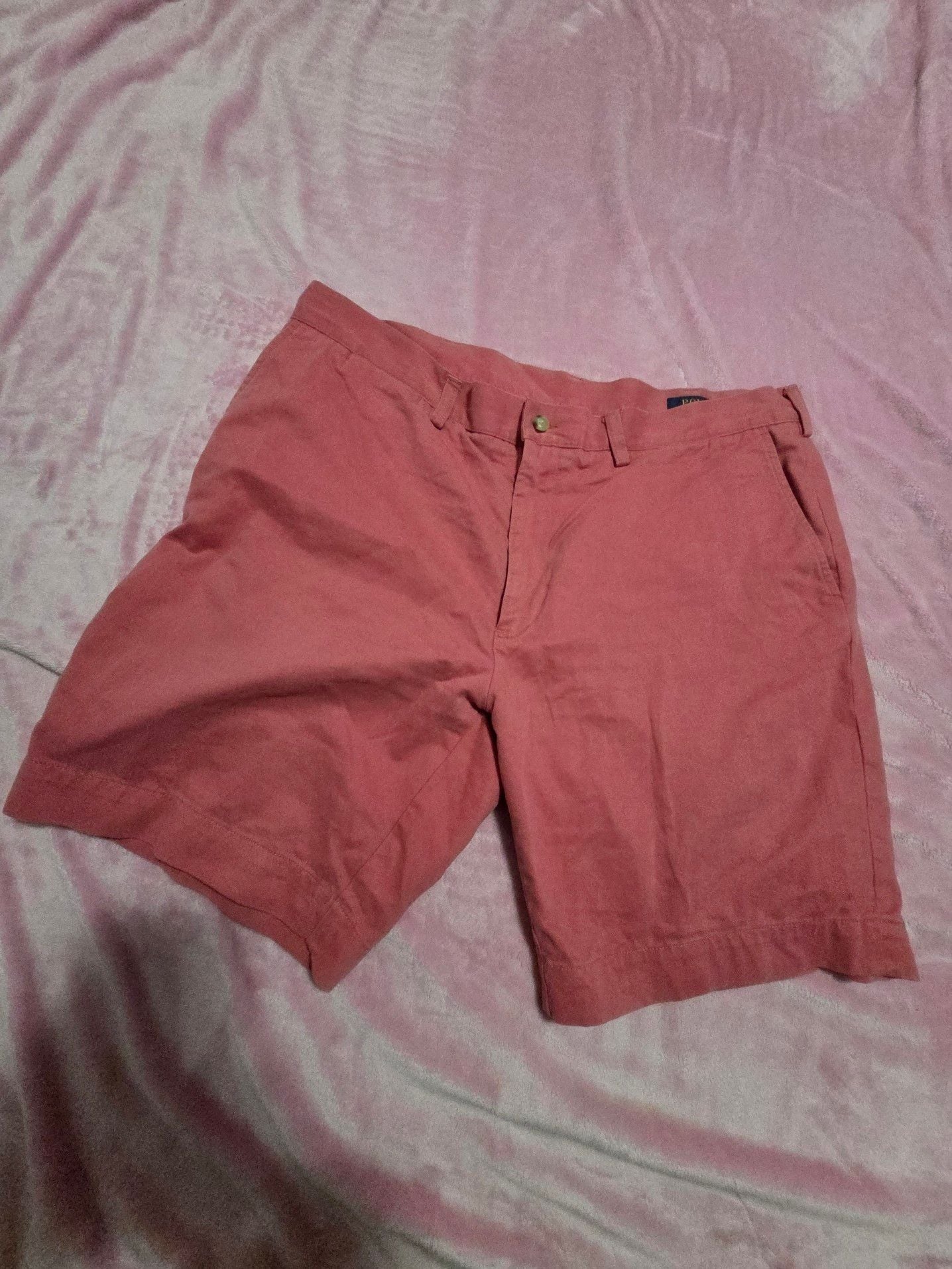 Polo Ralph Lauren Men's Salmon Pink Classic Fit Chino Shorts 3