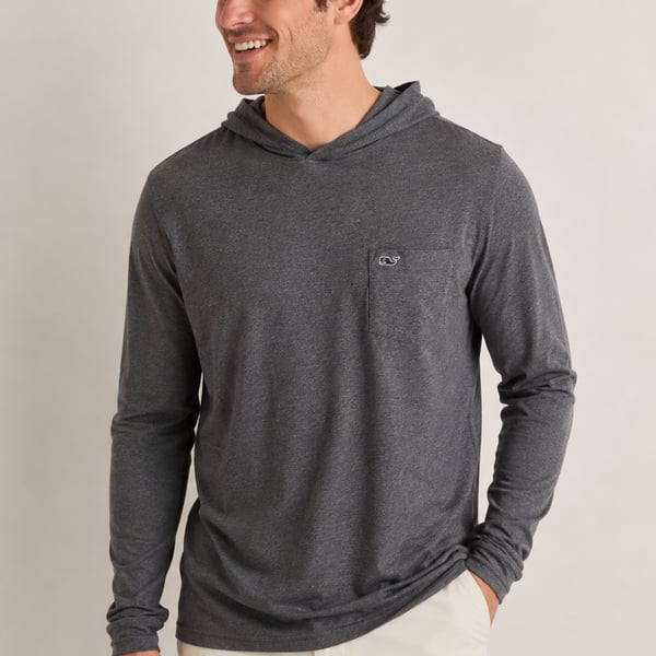Vineyard Vines Men's Edgartown Long Sleeve Hooded T-Shirt