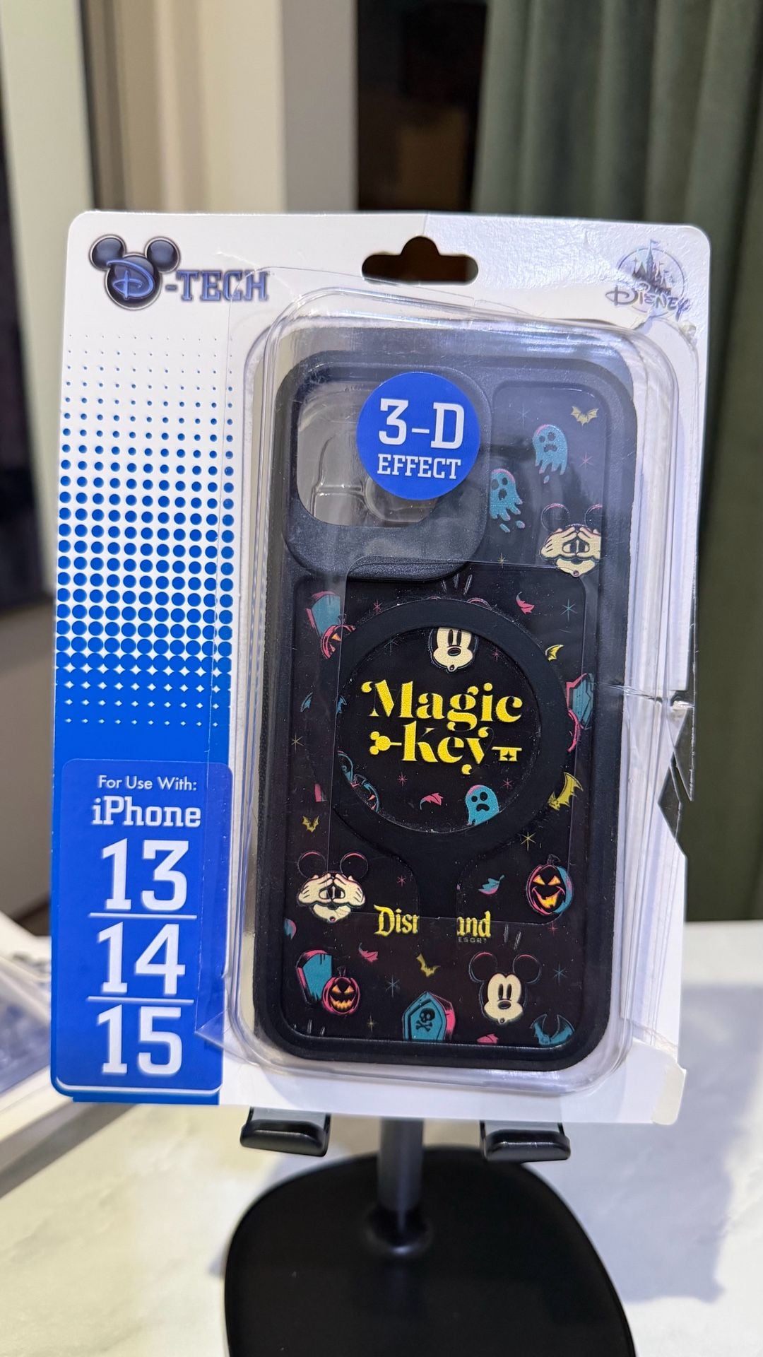 Disney Parks D-Tech Magic Key Halloween 3-D Effect iPhone Case (13/14/15) 1