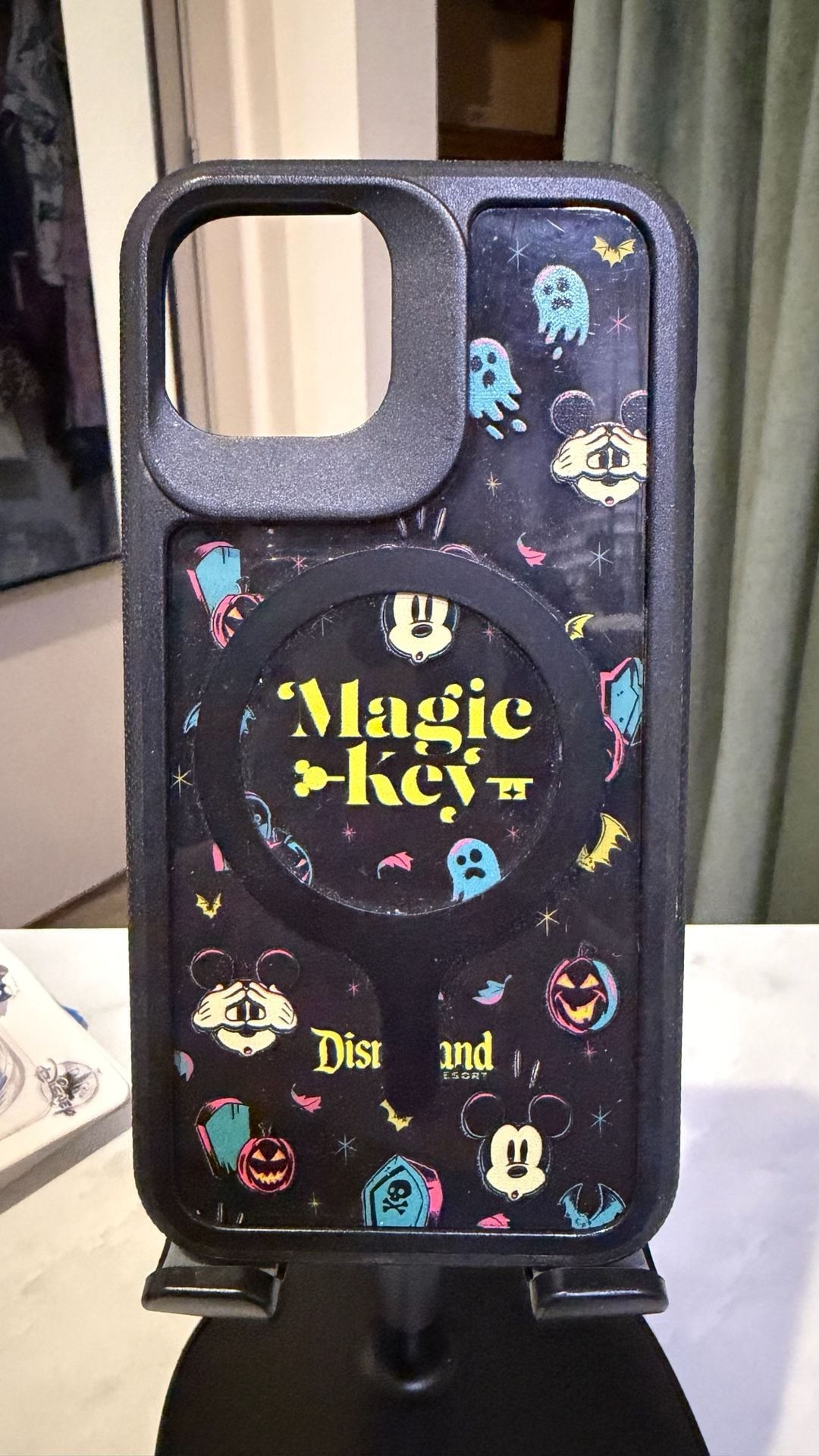 Disney Parks D-Tech Magic Key Halloween 3-D Effect iPhone Case (13/14/15) 3