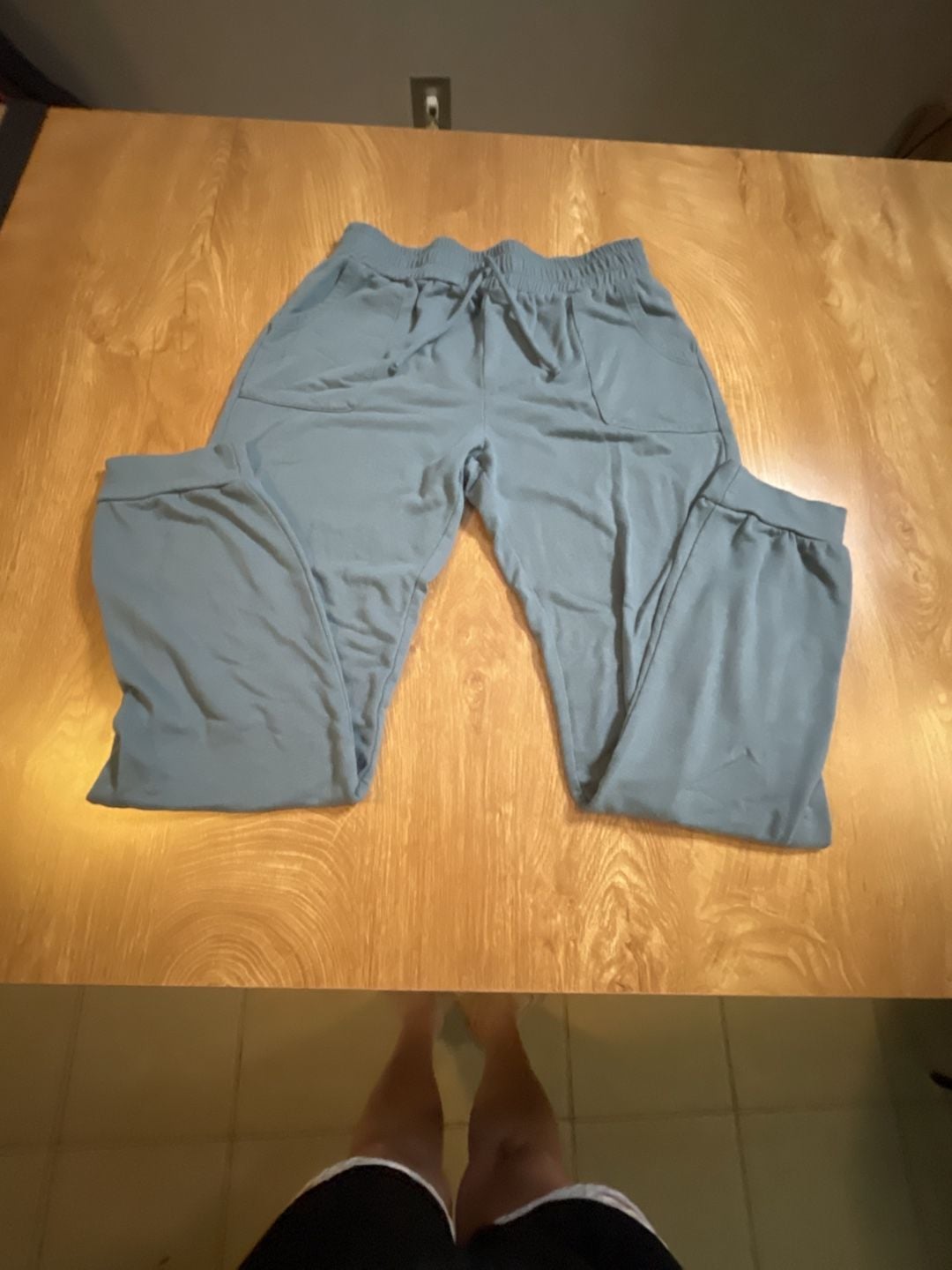 Crown Hearts kids Blue Drawstring Jogger Sweatpants 1