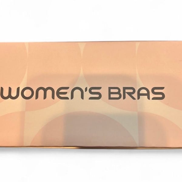 Women's Seamless V-Neck Comfort Bra with Adjustable Straps