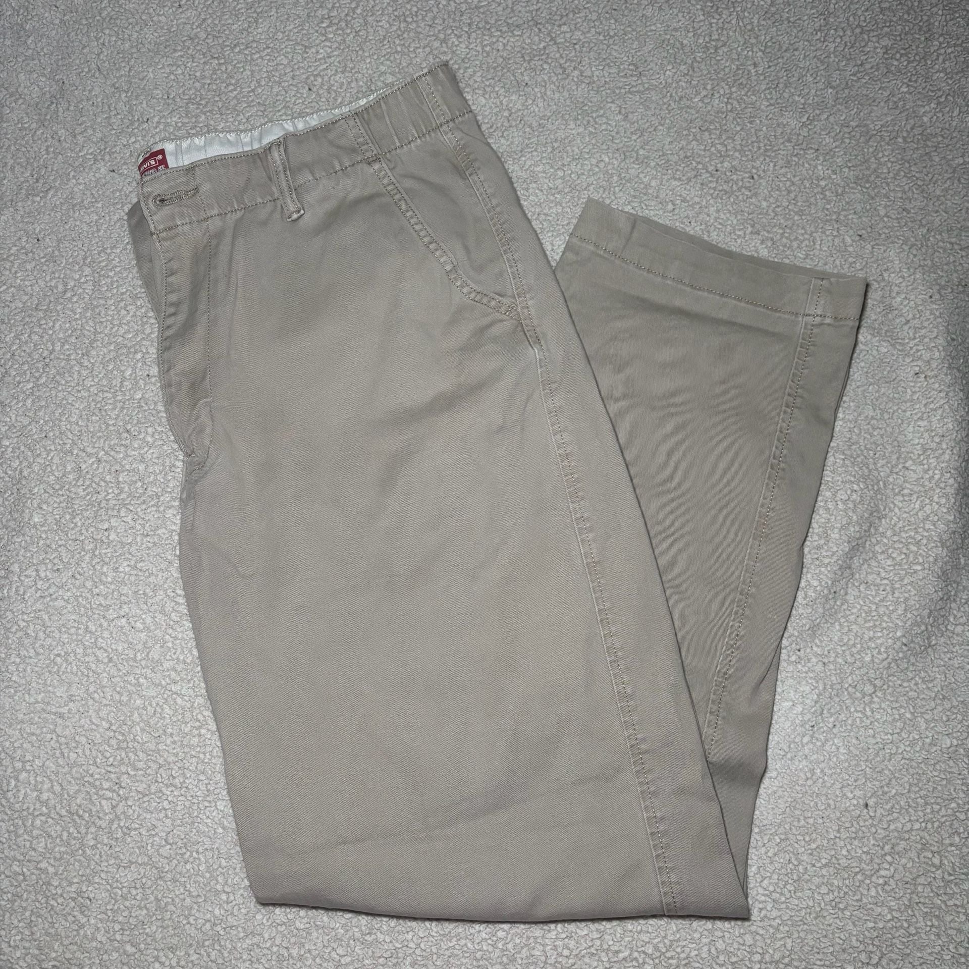 Levi's Men's XX Chino EZ Elastic Waist Khaki Pants 1