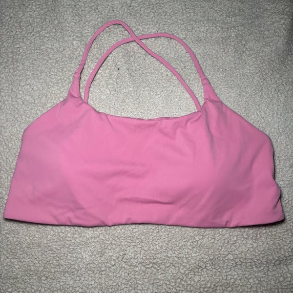 Unbranded Square Neck Cross-Back Athletic Sports Bra