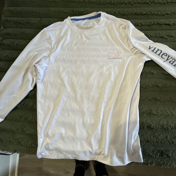 Vineyard Vines Performance Long-Sleeve Harbor Whale Tee