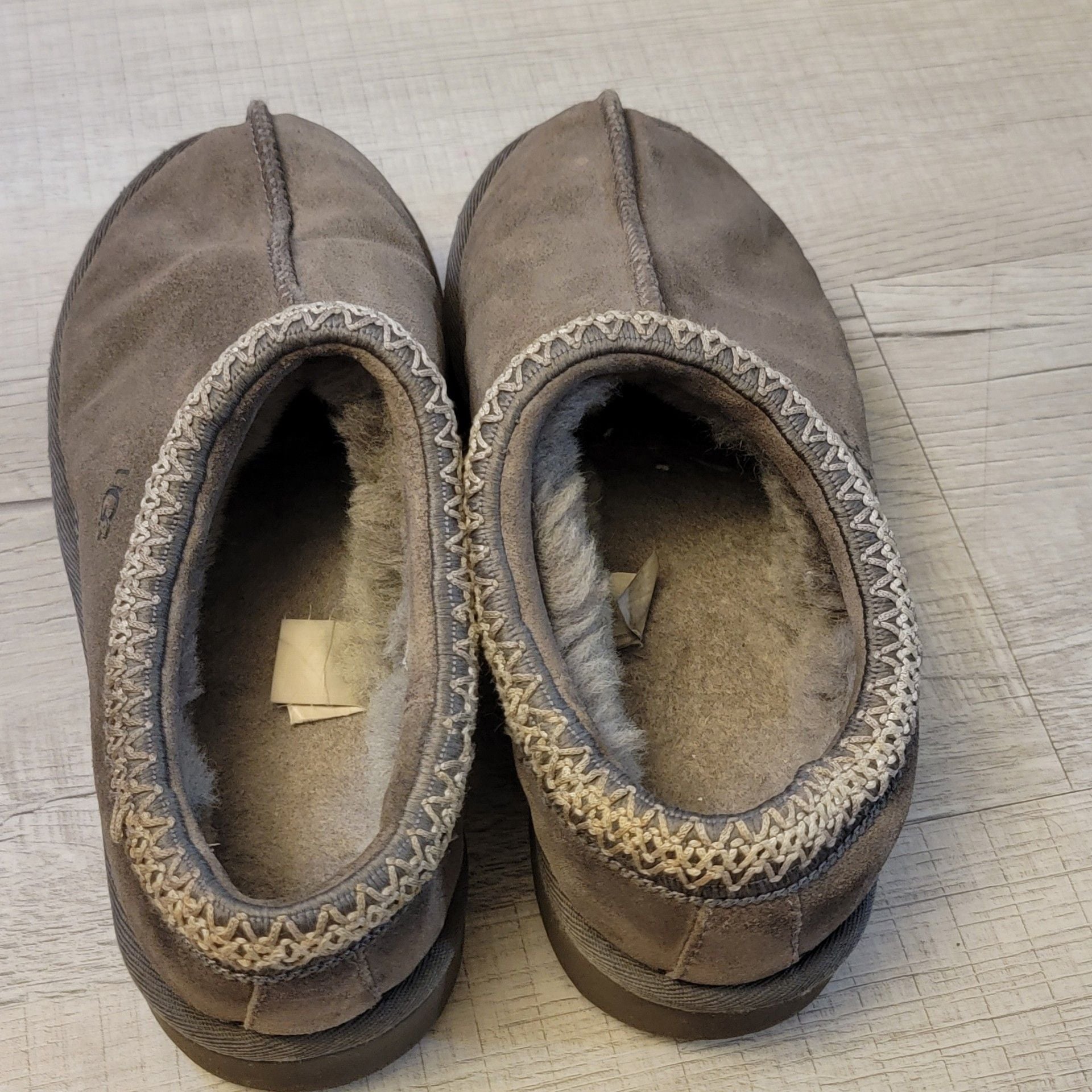 UGG Tasman Suede Slippers with Braided Trim 6