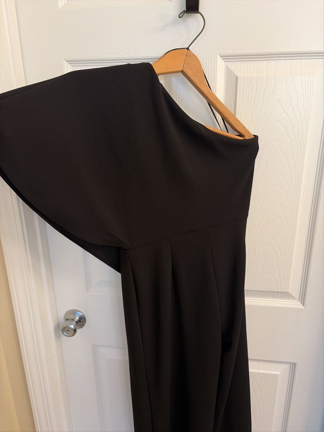 Adrianna Papell One-Shoulder Flutter Sleeve Wide-Leg Jumpsuit 3