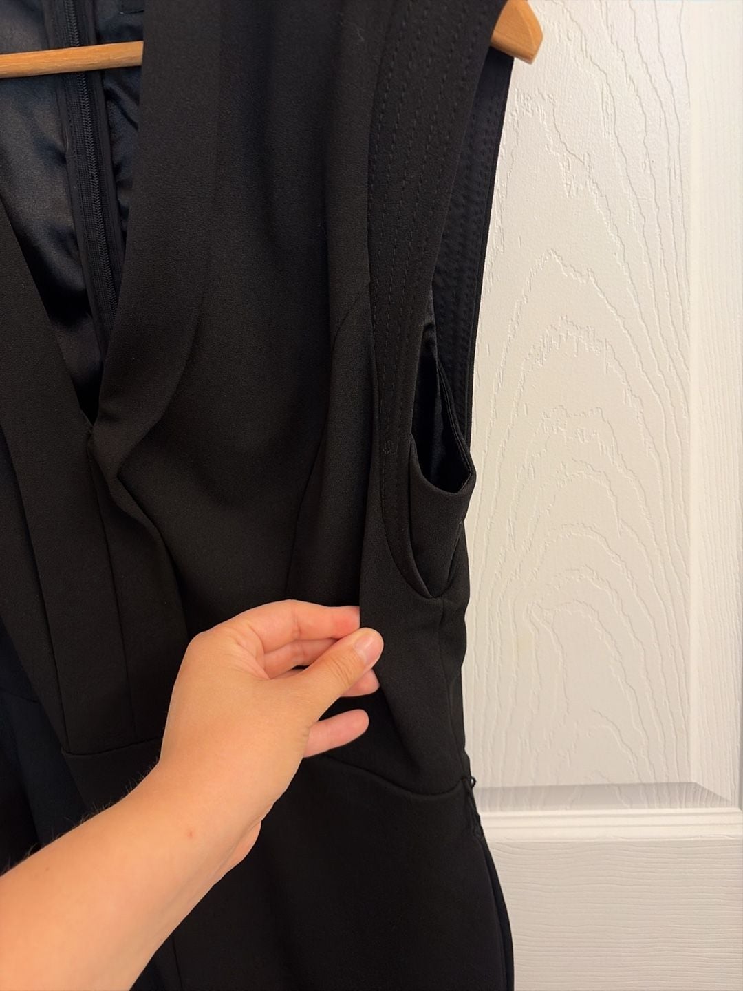 White House Black Market Sleeveless V-Neck Jumpsuit 3