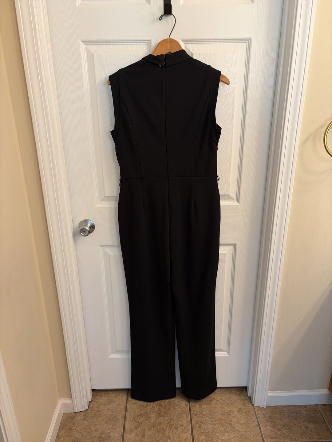 White House Black Market Sleeveless V-Neck Jumpsuit 5