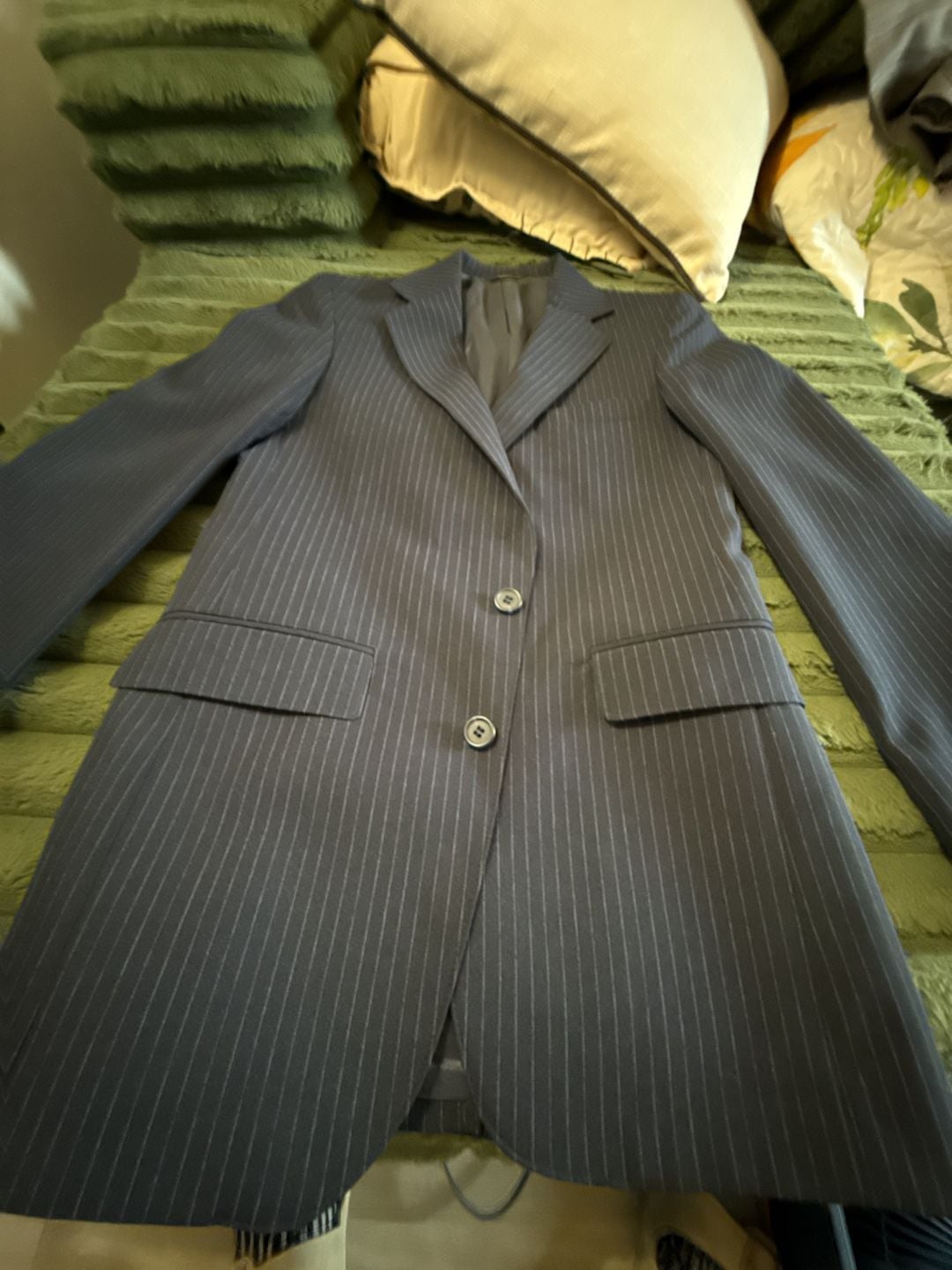 Vintage Levi's Menswear Action Suit Pinstripe Two-Piece Set 2
