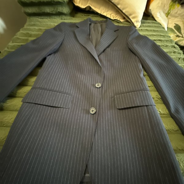 Vintage Levi's Menswear Action Suit Pinstripe Two-Piece Set