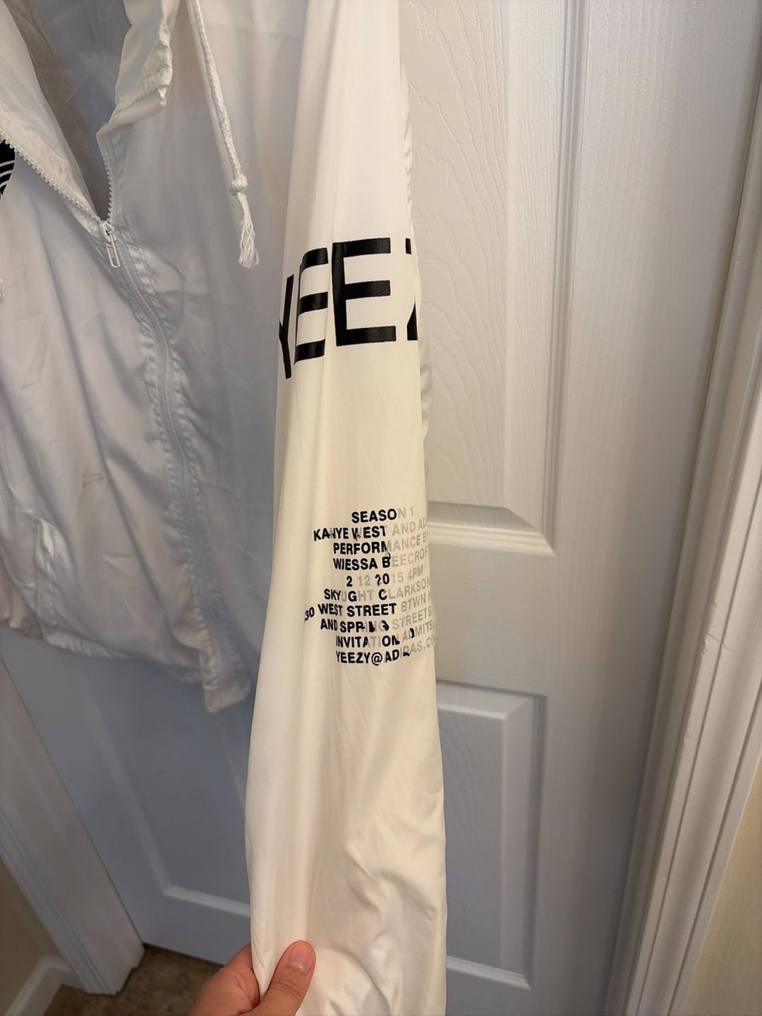 Adidas x Kanye West Yeezus Tour Season 1 Promo Windbreaker Jacket 4
