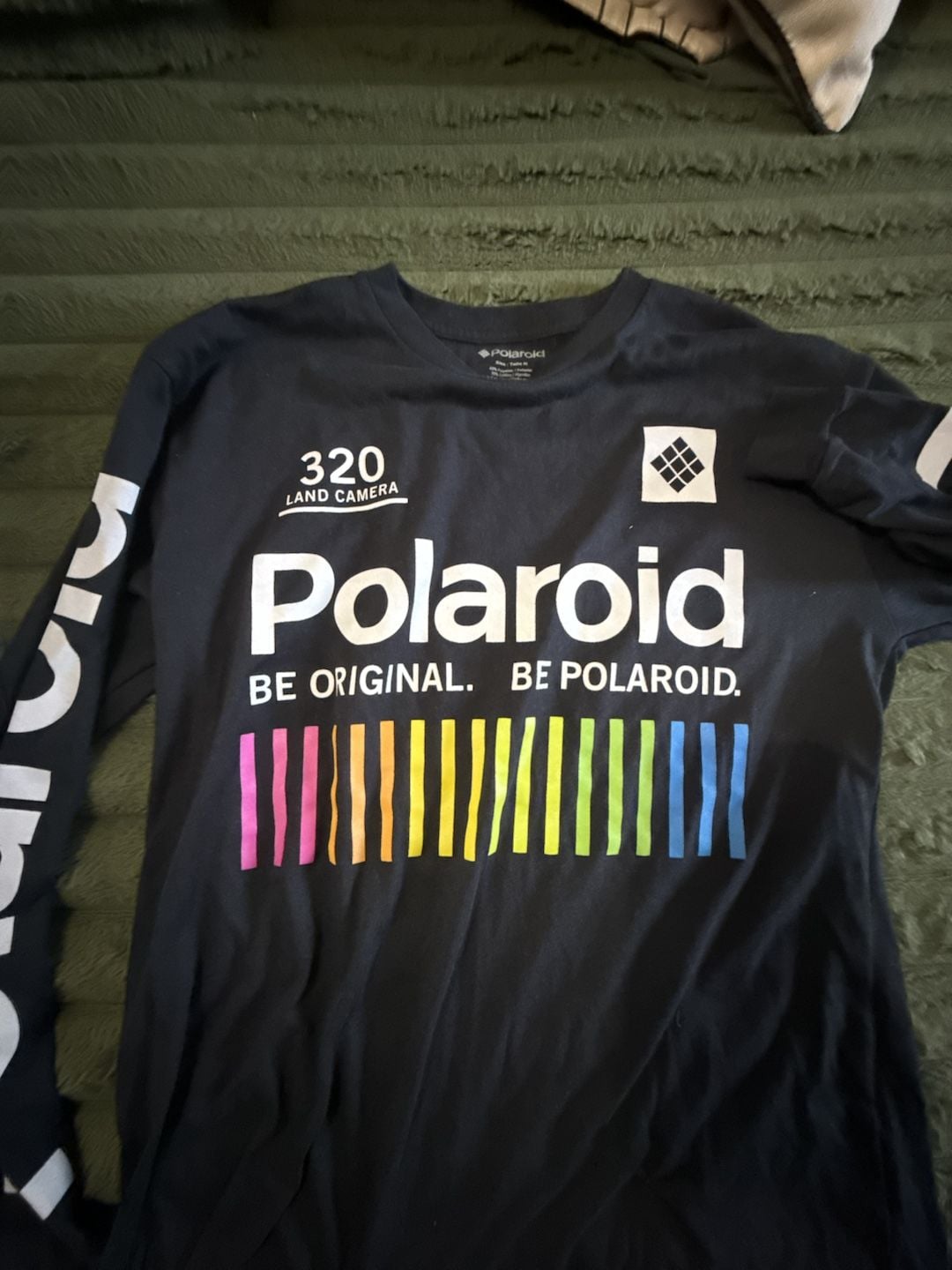 Polaroid 320 Land Camera Be Original Long Sleeve T-Shirt 1