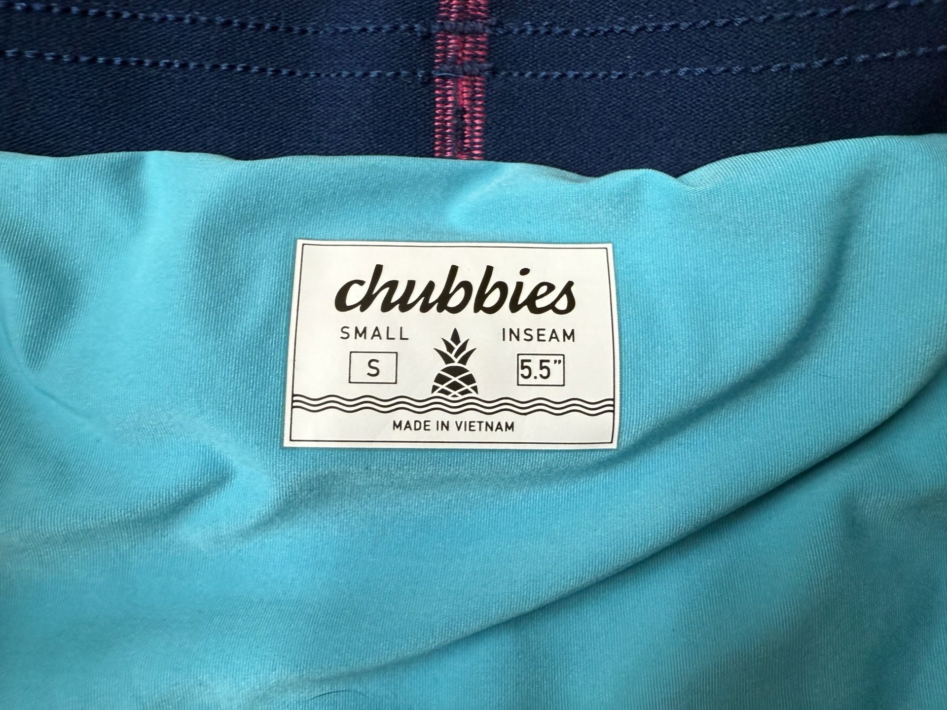 Chubbies The Backhand Winners 5.5" Ultimate Training Shorts pickleball small 5