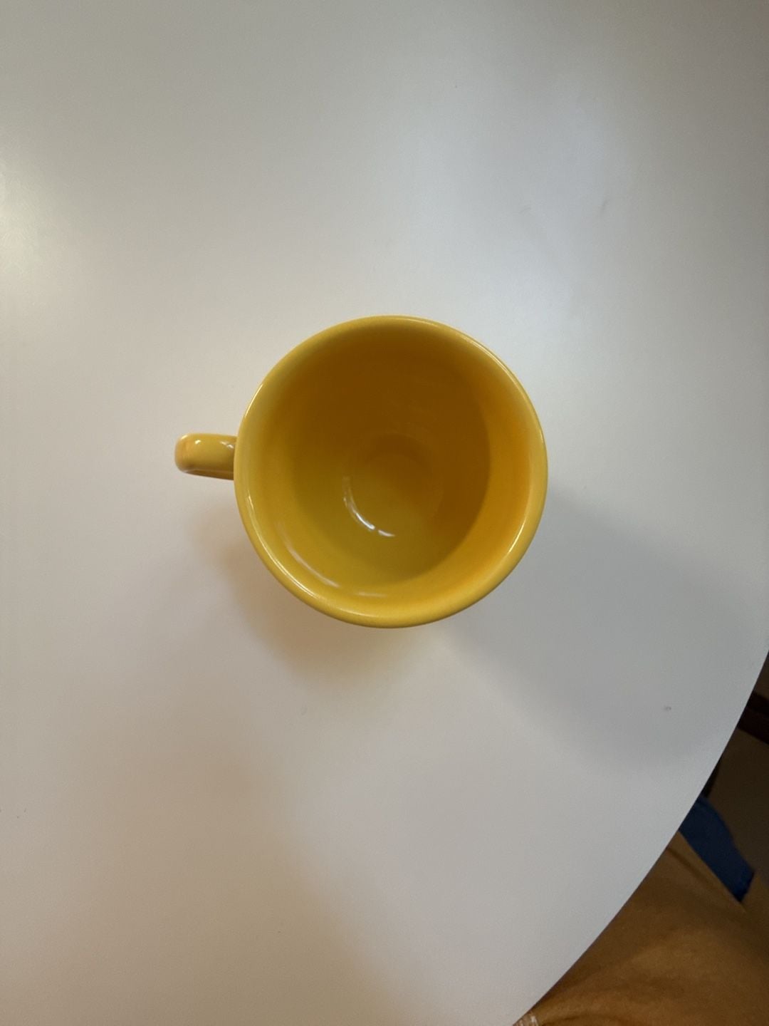 Fiesta SUNFLOWER Homer Laughlin Flat Cup - Fiestaware 3