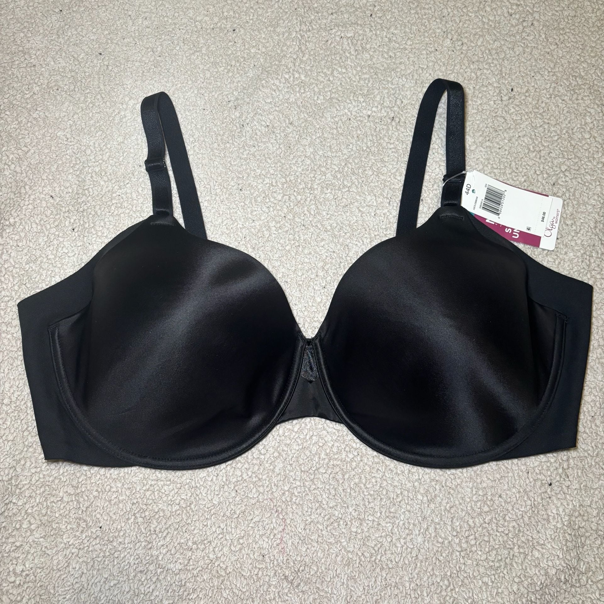 Olga by Warner's Full Coverage Underwire T-Shirt Bra, Size 44D 2