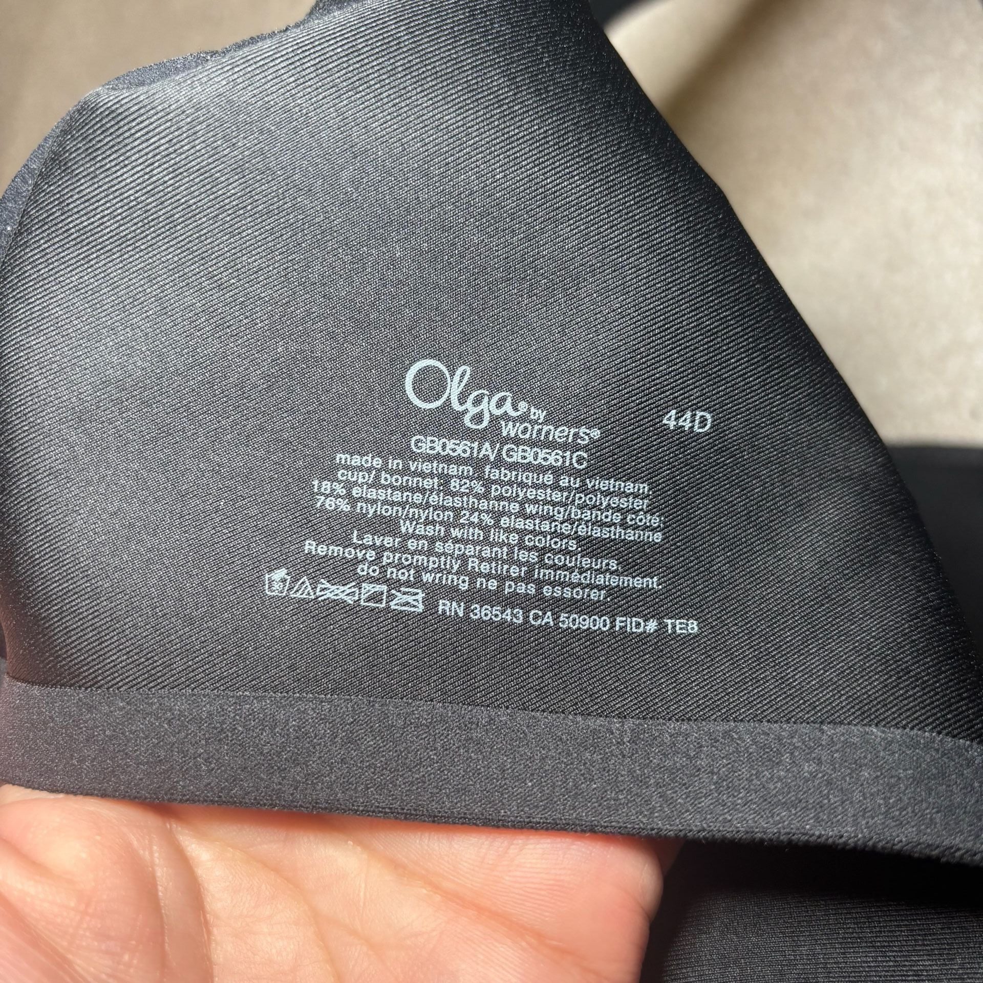 Olga by Warner's Full Coverage Underwire T-Shirt Bra, Size 44D 4