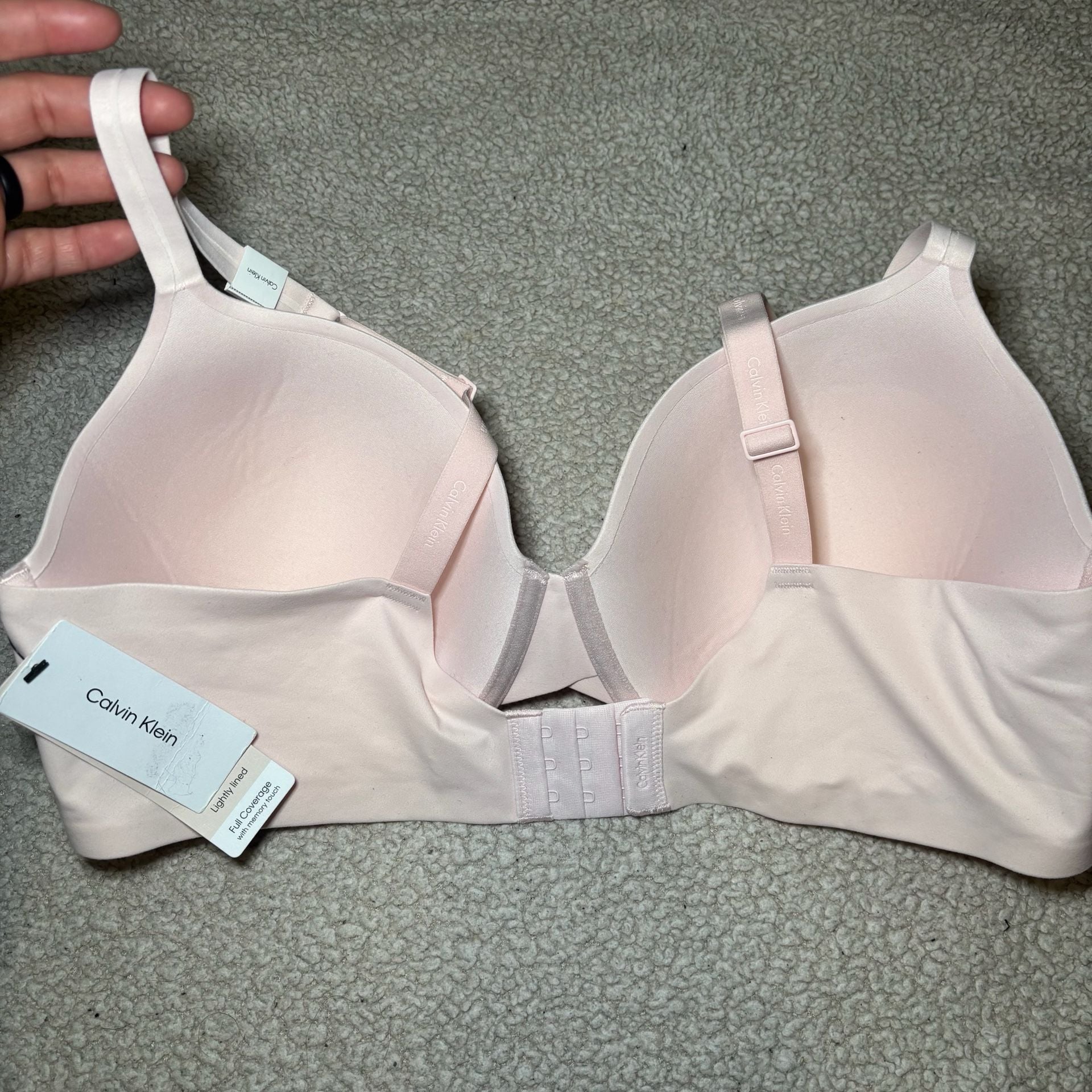 Calvin Klein Lightly Lined Full Coverage Memory Touch Bra Size 40D 3