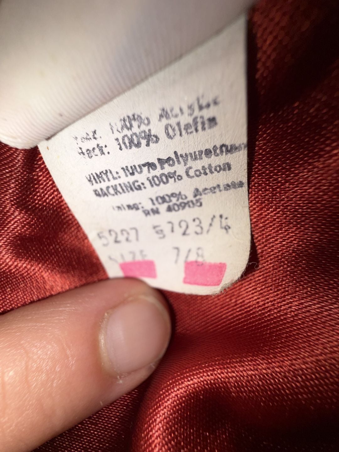 Vintage Outerlayers Burgundy Faux Fur Hooded Zip-Up Jacket 8