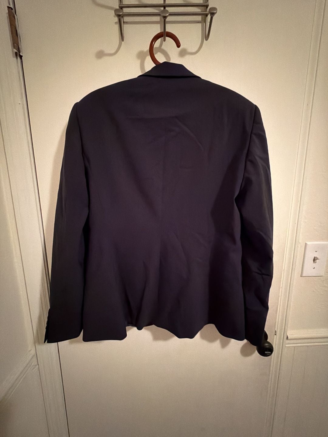 BOSS Hugo Boss Women's Single-Breasted Navy Blazer Jacket 4