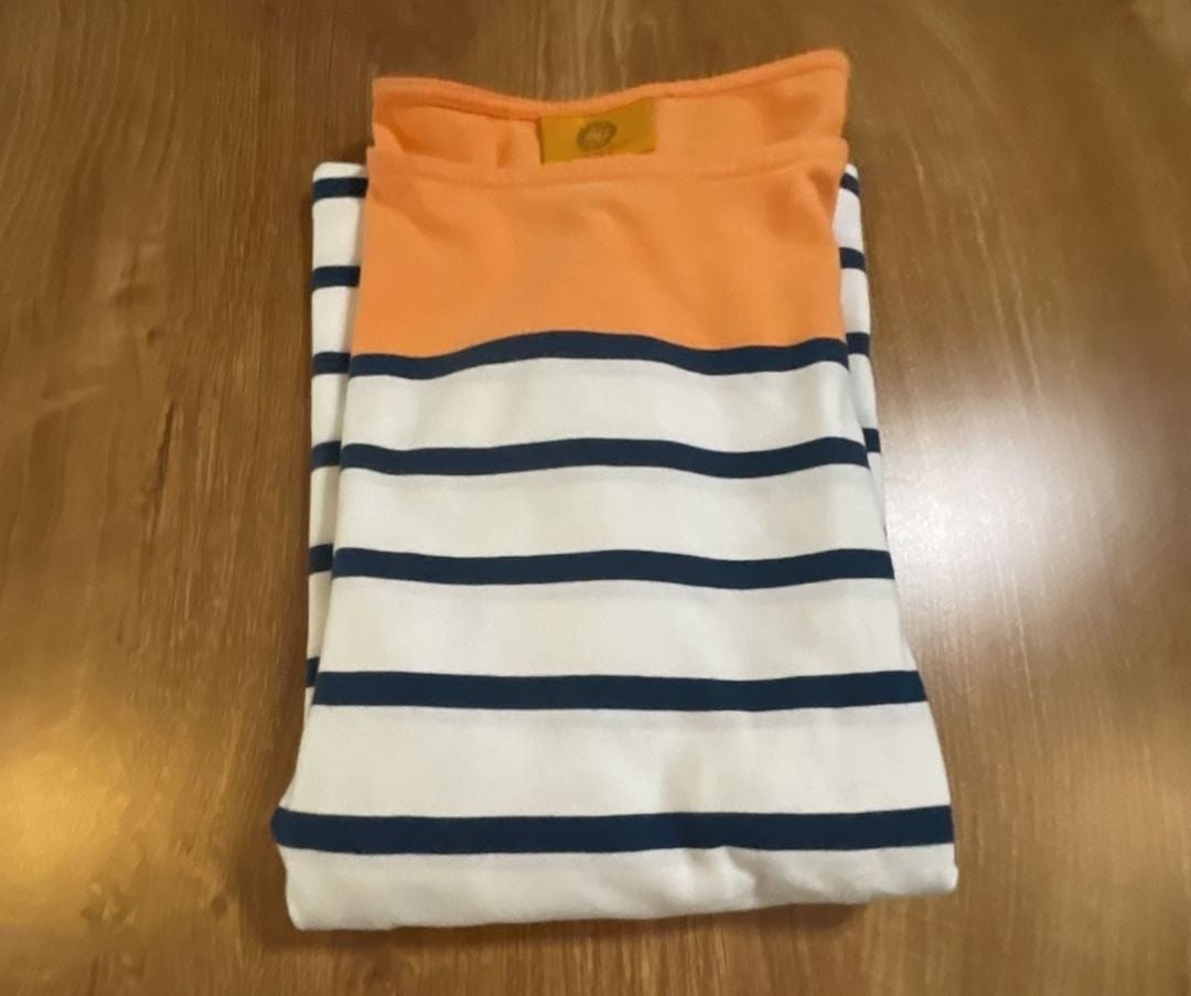 Ruby Rd. Petite Striped Boat Neck 3/4 Sleeve Top 5