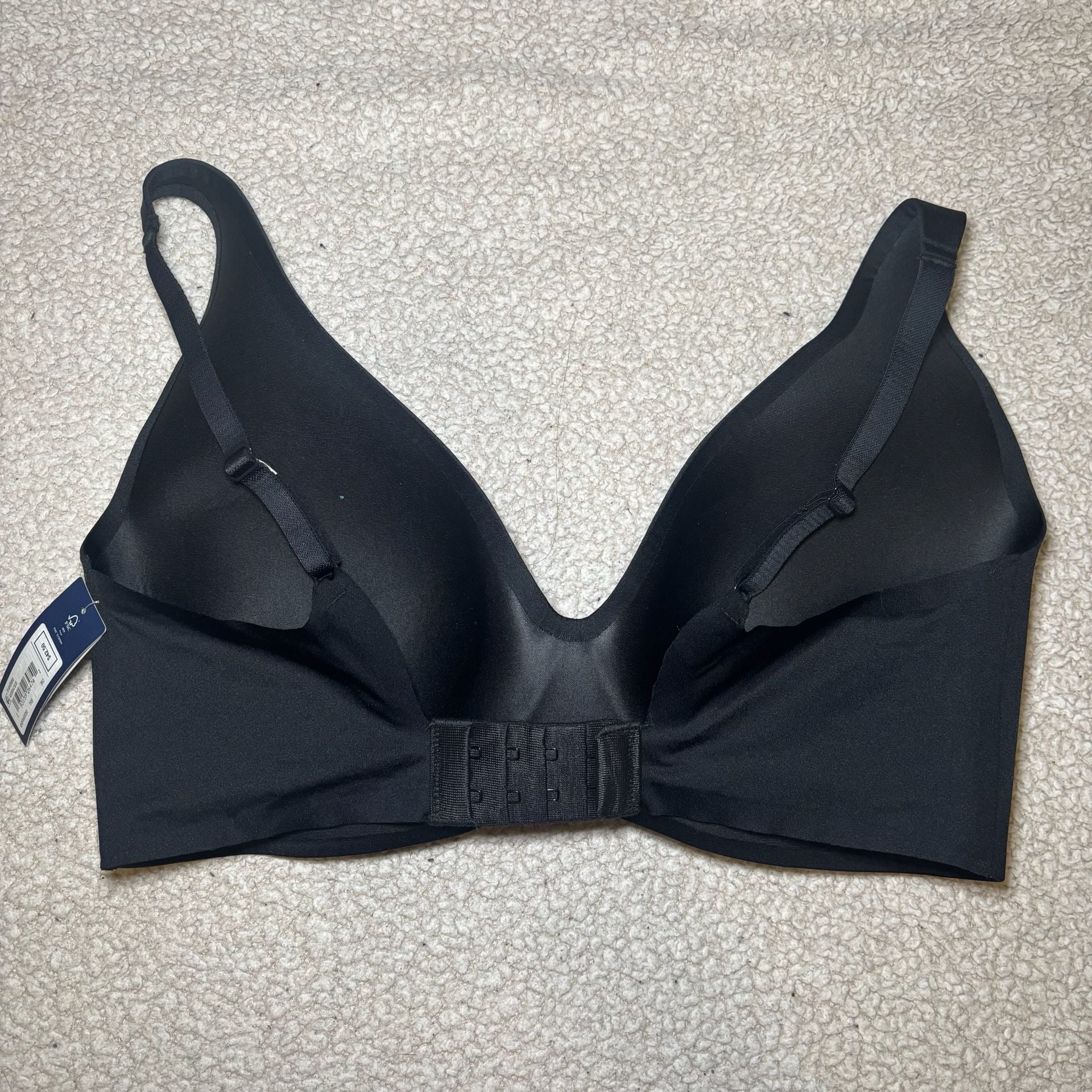 GapBody Everyday Wirefree Bra in Black, Size 36D 3