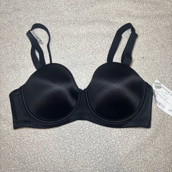 Unbranded Women's Convertible Strapless Underwire Bra in Black Size 36D