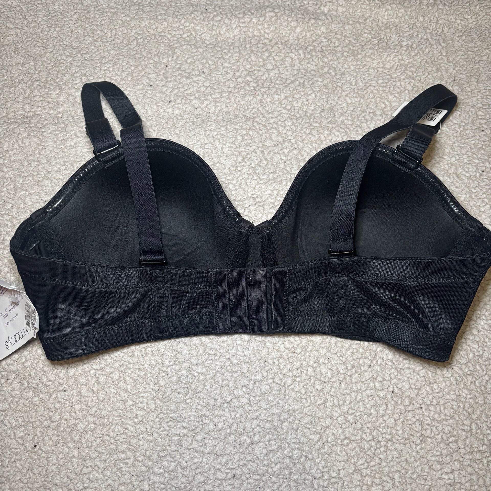 Unbranded Women's Convertible Strapless Underwire Bra in Black Size 36D 2