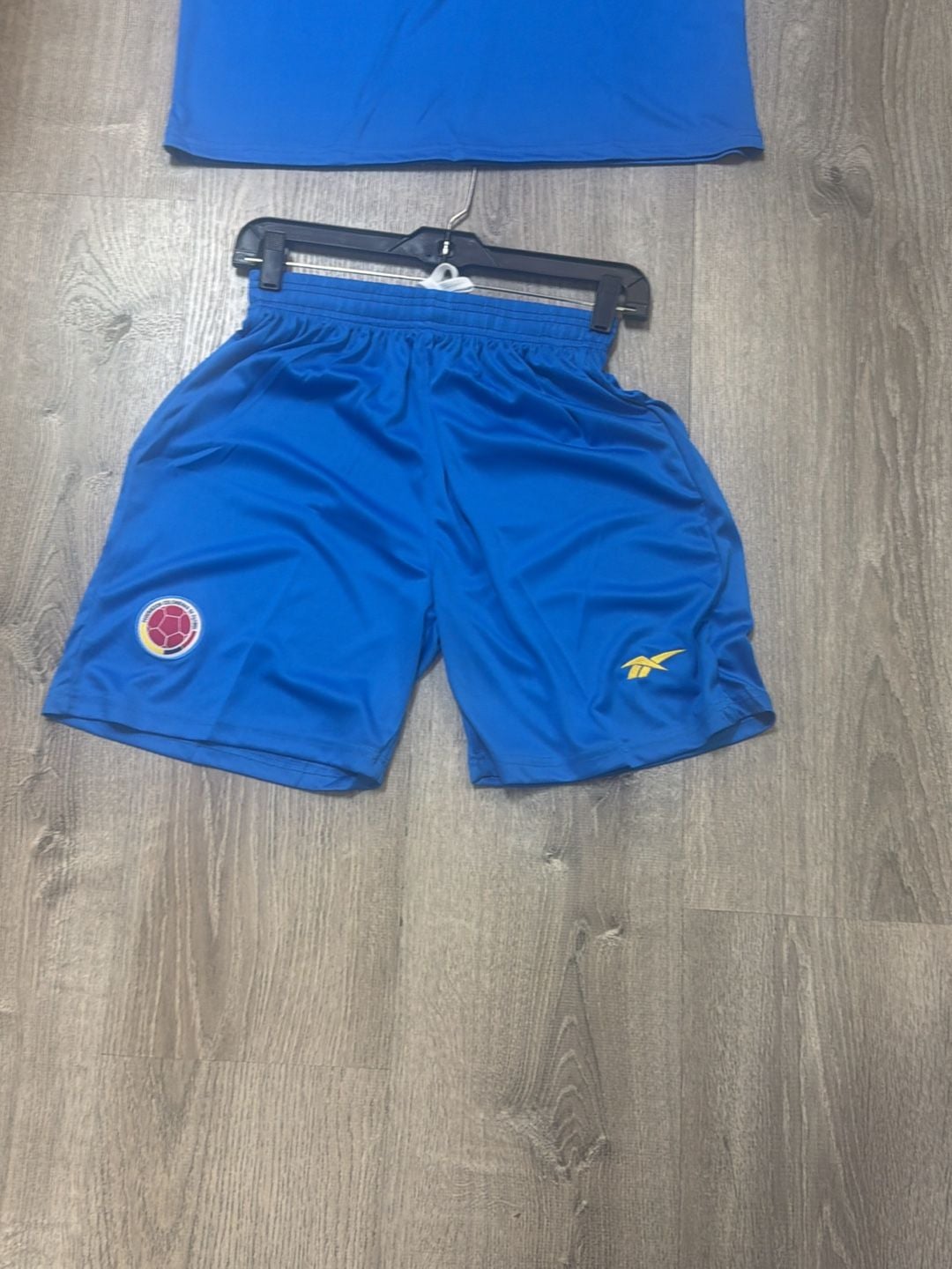 Colombia 1998 World Cup Away Jersey and Shorts Set - #10 Valderrama 9
