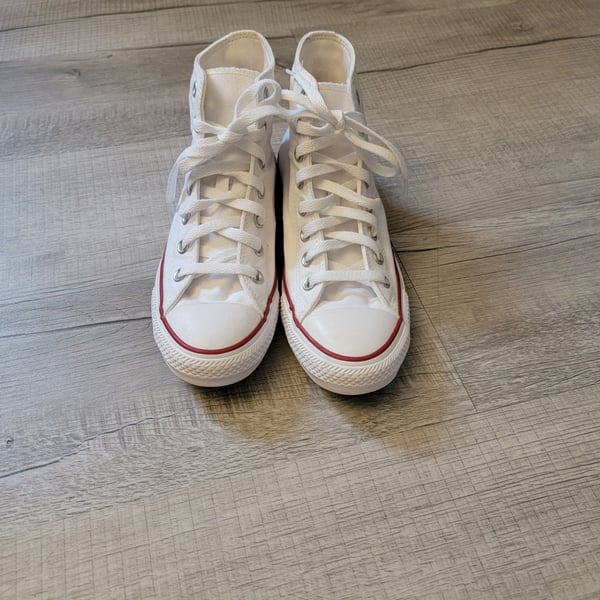 Converse Chuck Taylor All Star High Top Optical White Sneakers