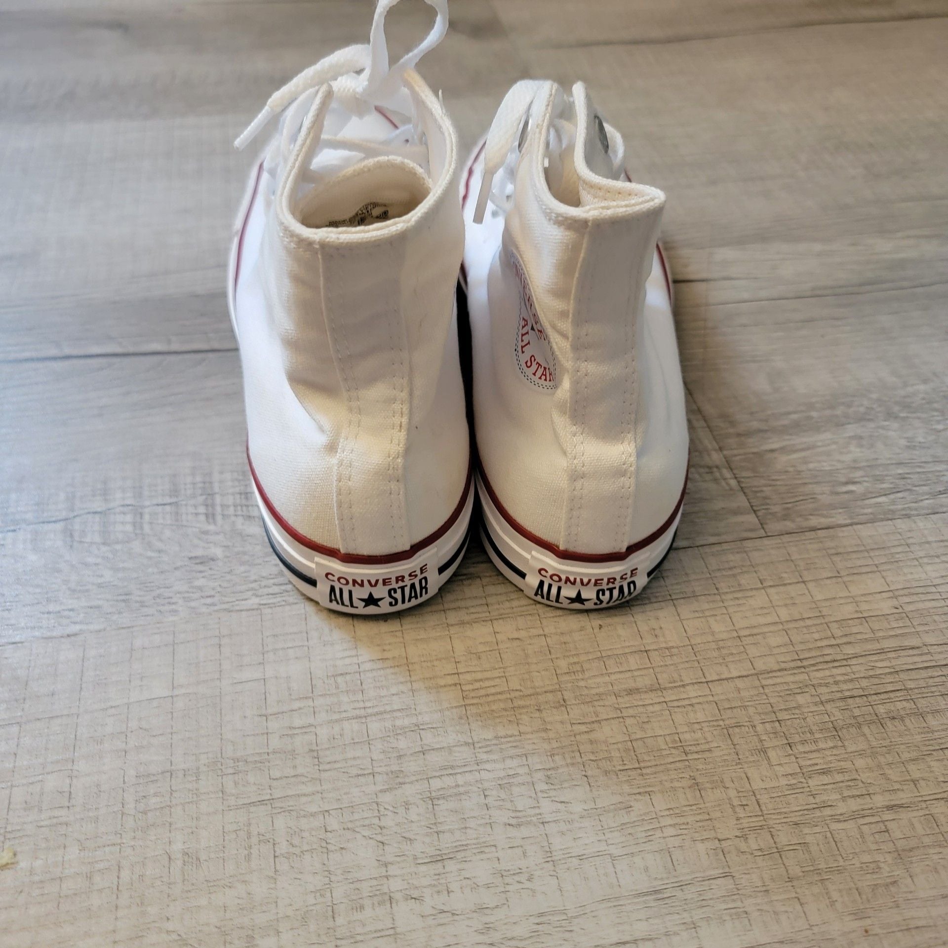 Converse Chuck Taylor All Star High Top Optical White Sneakers 4