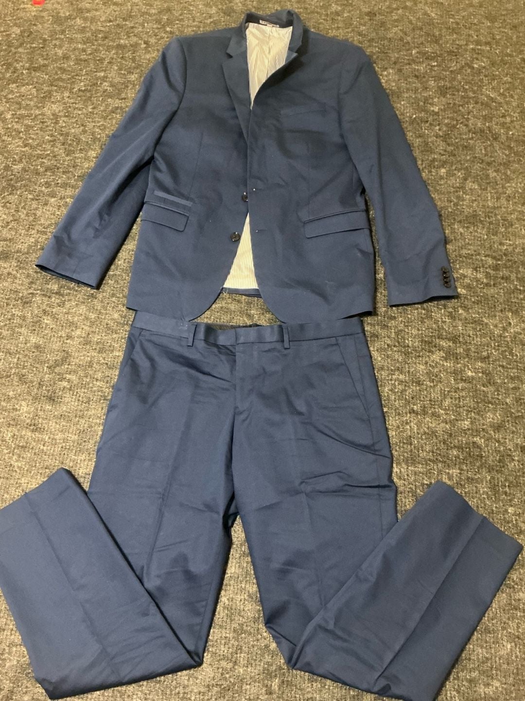 Express Photographer Slim Fit Two-Piece Suit 8