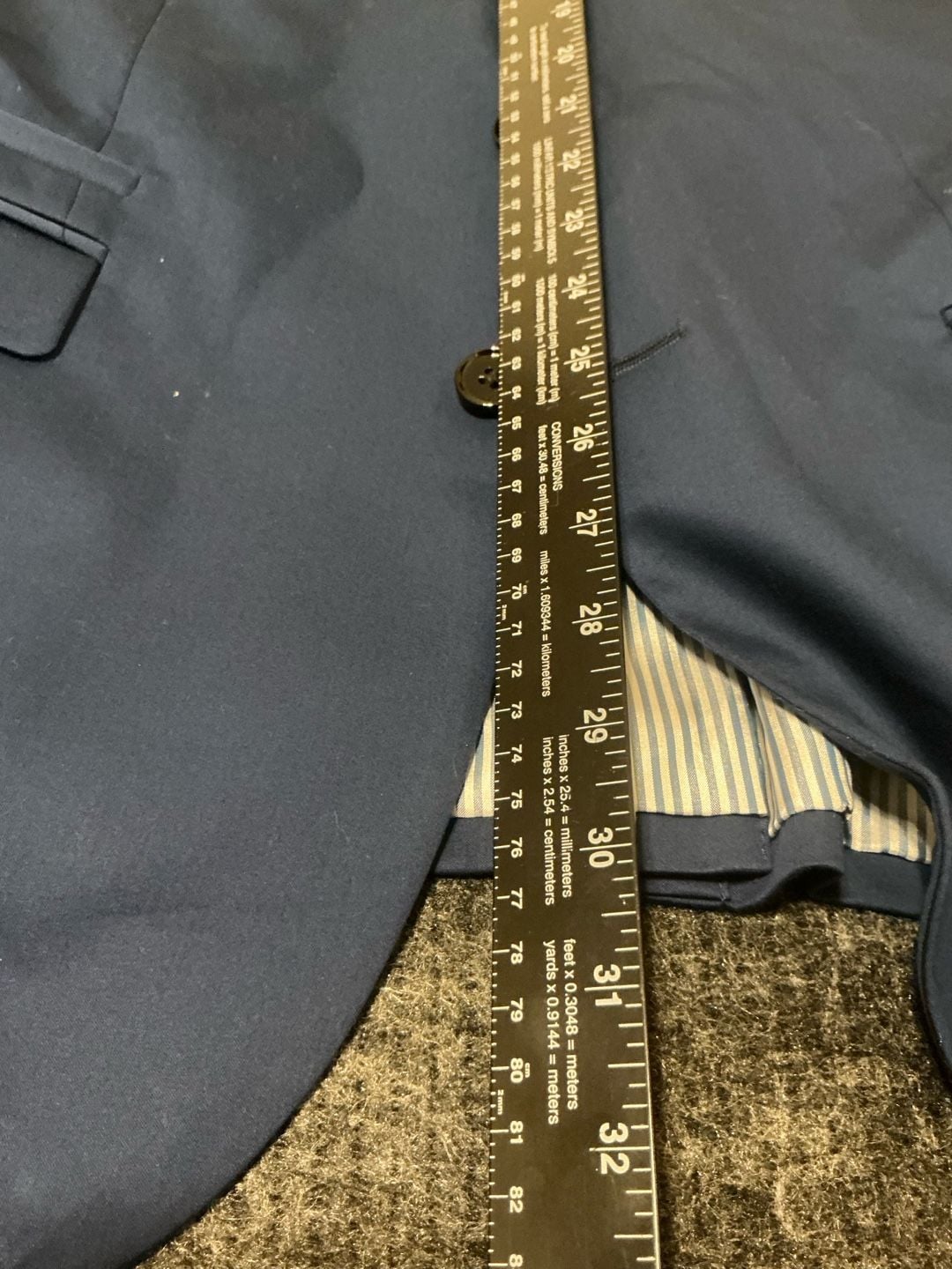 Express Photographer Slim Fit Blue Suit Jacket and Matching Trousers 11