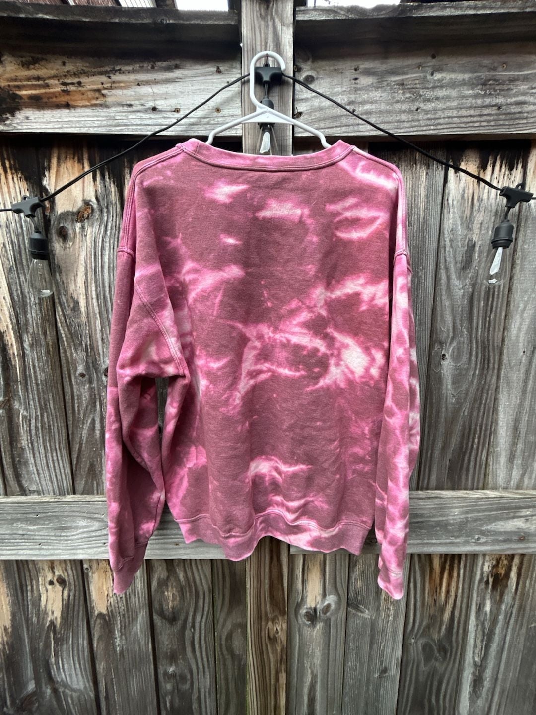 Racing Motorsport Tie-Dye Crewneck Sweatshirt Large 3