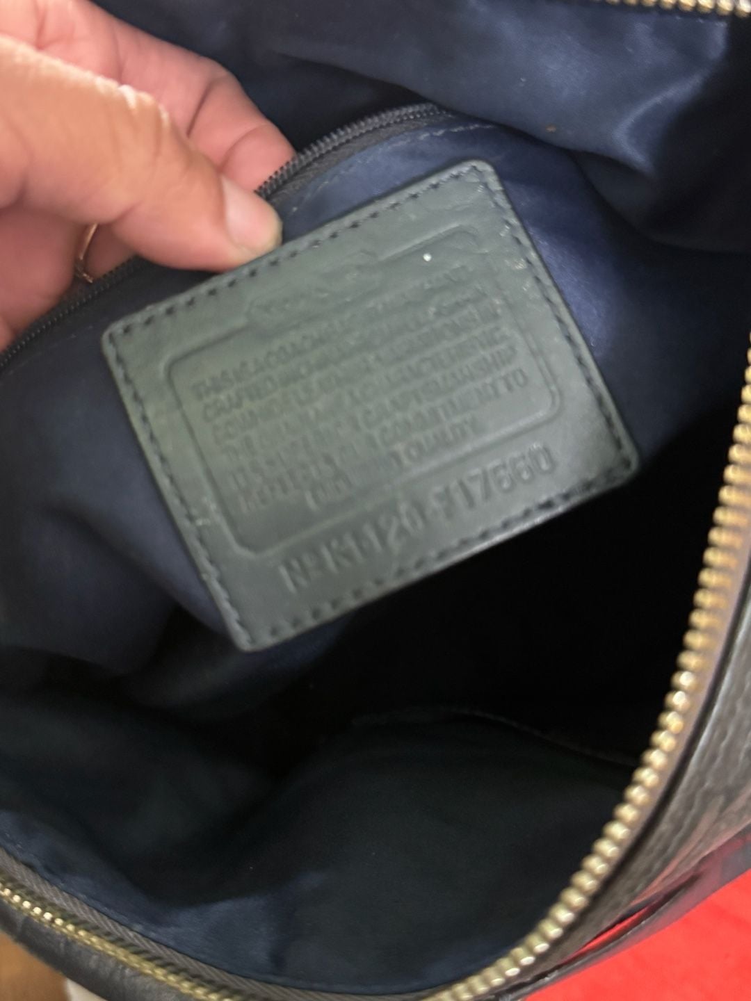 Coach Ashley Croc-Embossed Satchel 10