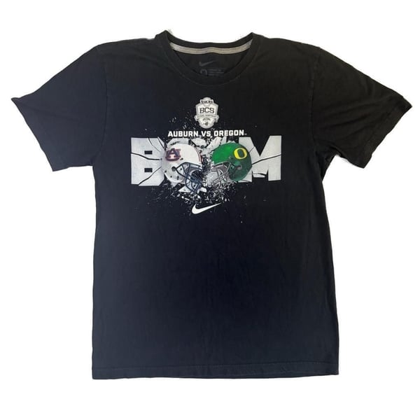 Nike Tostitos 2011 BCS National Championship Auburn vs. Oregon Football T-Shirt