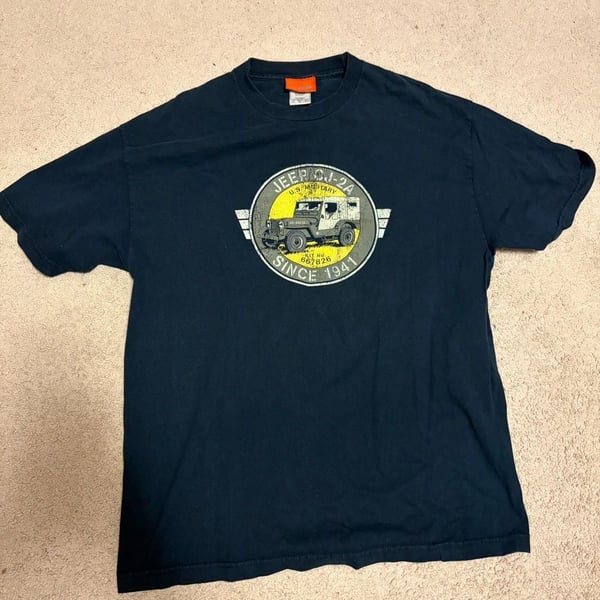 Jeep CJ-2A Military Since 1941 Graphic T-Shirt