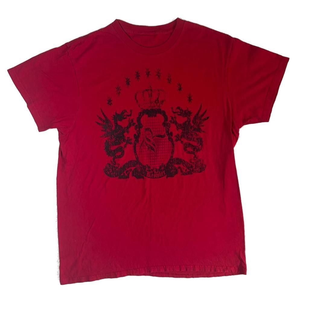 Resister Apparel Co. Red Graphic Crest T-Shirt 2