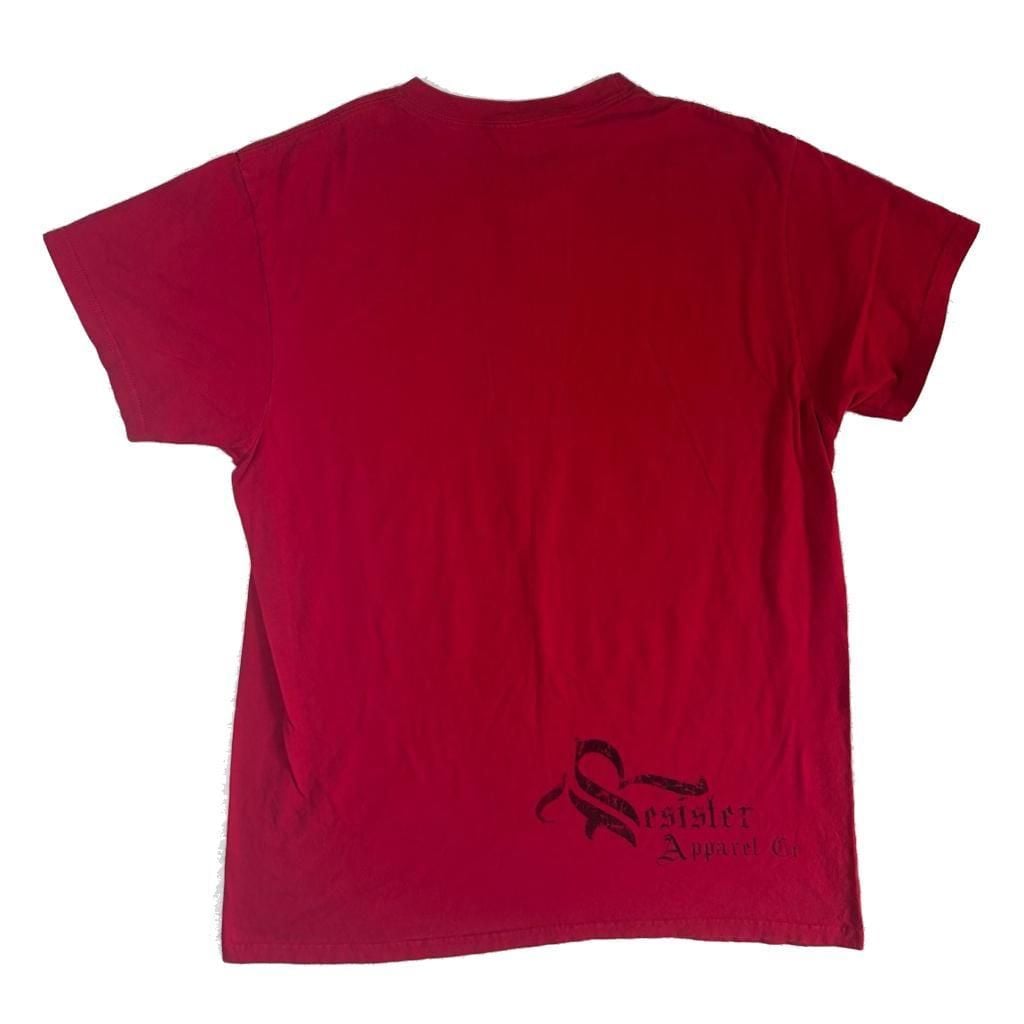 Resister Apparel Co. Red Graphic Crest T-Shirt 4