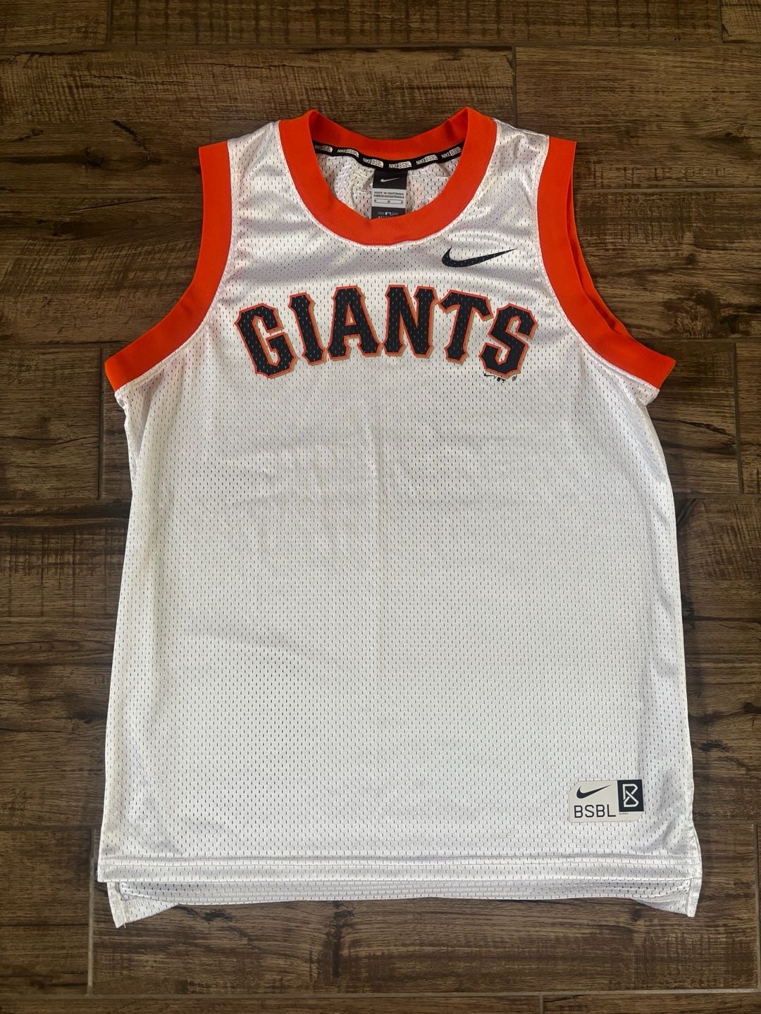 San Francisco Giants Basketball Jersey Size M New Old Stock MLB Baseball 2