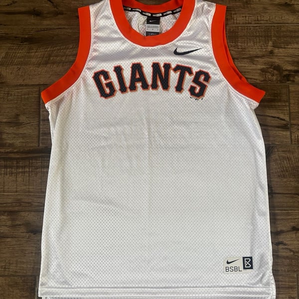 San Francisco Giants Basketball Jersey Size M New Old Stock MLB Baseball